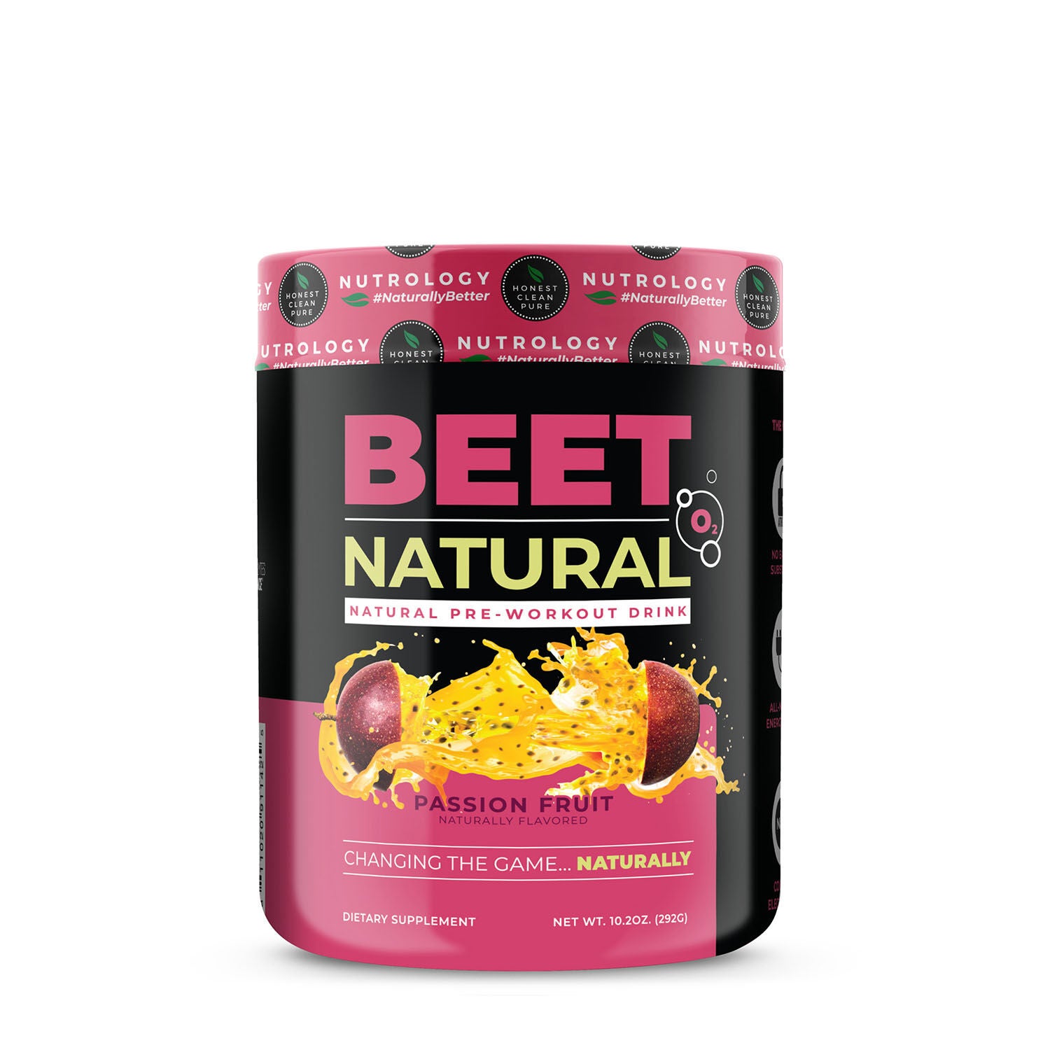 Beet Natural PreWorkout Drink Passion Fruit 10.2 oz. GNC